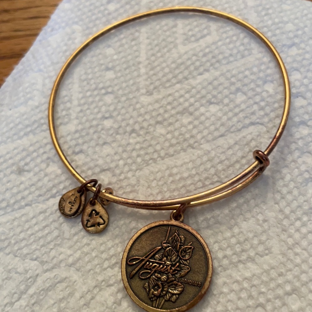 Rare Alex & Ani birth month bangle